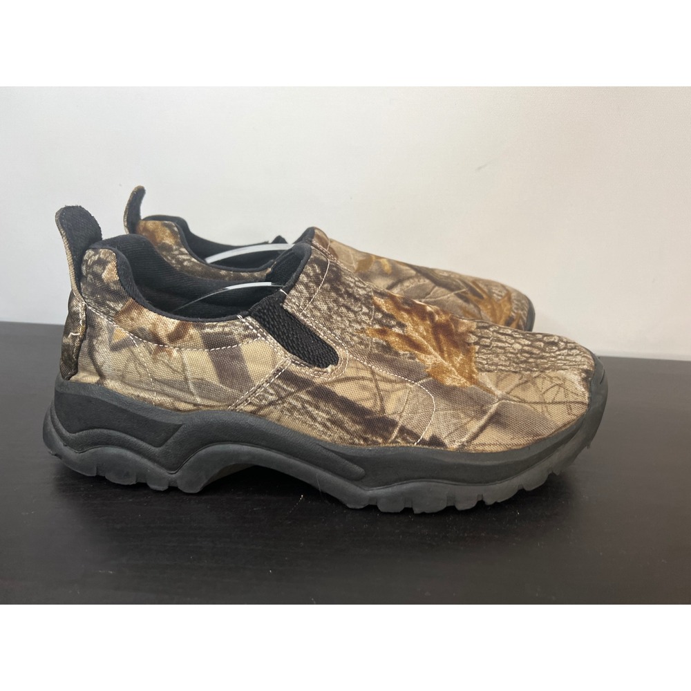 RedHead XTR Camo Moc Slip-On Shoes Hunting Outdoors Rugged Men's Size 13